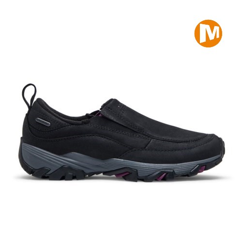 Merrell ColdPack Ice+ Moc Waterproof Freizeitschuhe Damen Schwarz [DE-FPBTL]